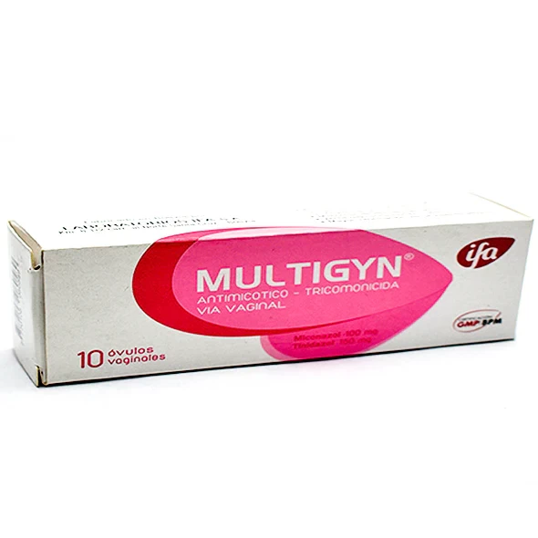 MULTIGYN OVULOS X 10 /MICONAZOL+TINIDAZOL