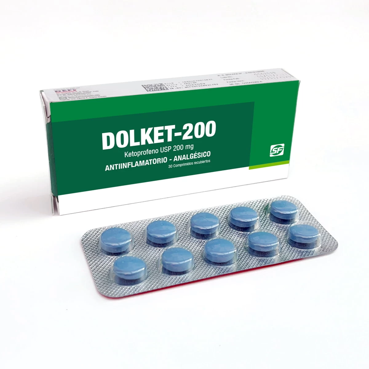 KETOPROFENO 200 MG X 30 DOLKET