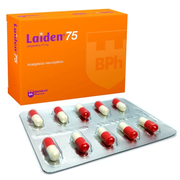 LAIDEN 75 MG X 30 PREGABALINA