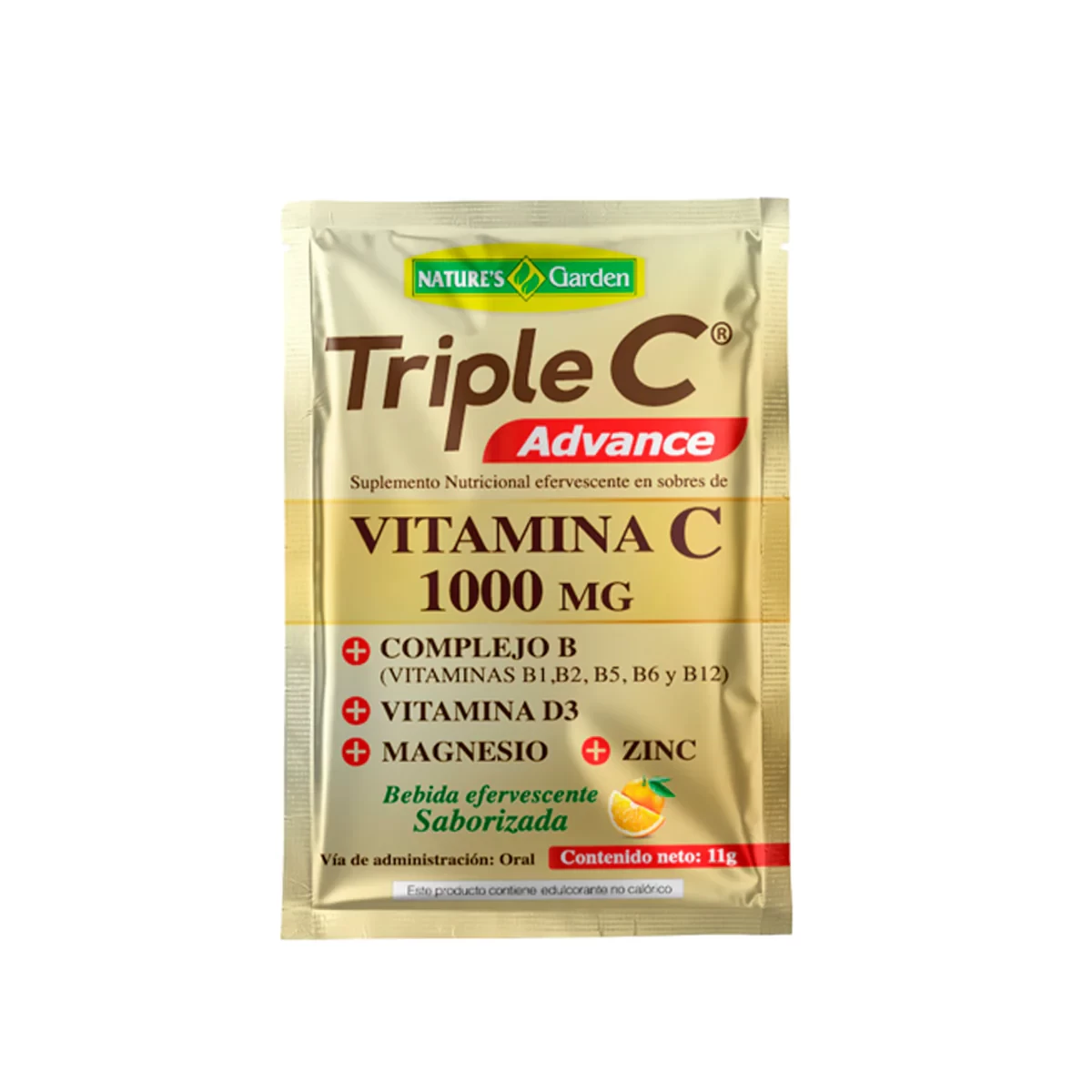 TRIPLE C ADVANCE POLVO EFERVESCENTE X 20 SOBRES