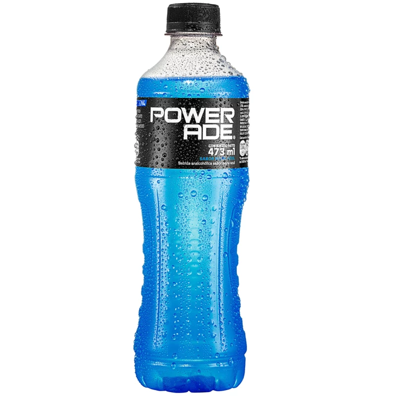 POWERADE SABOR MORA AZUL X 473 ML