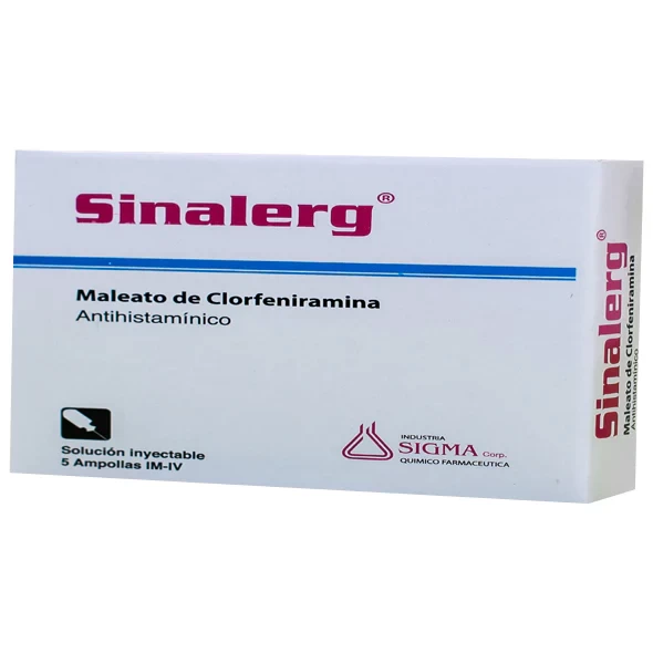 SINALERG 10 MG X 5AMP