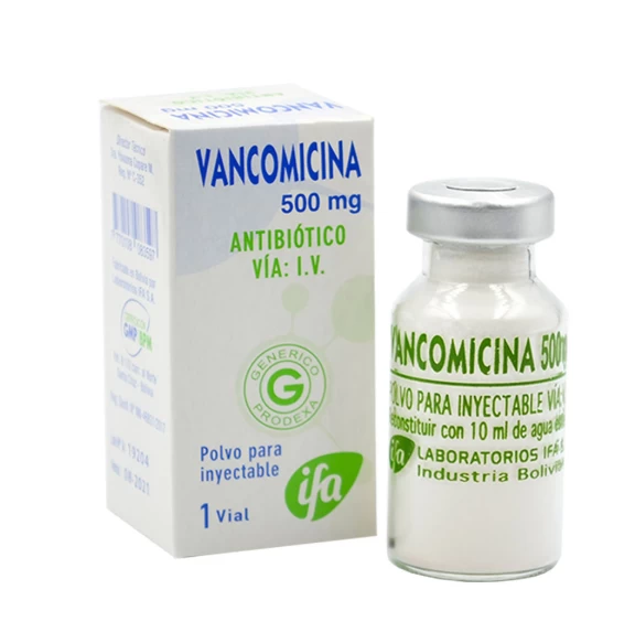 VANCOMICINA 500 MG ( VANCOMAX ) LOBA