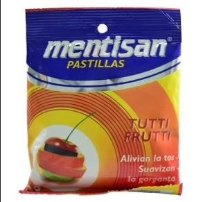 MENTISAN PASTILLAS C/SABOR TUTI FRUTI SOBRE