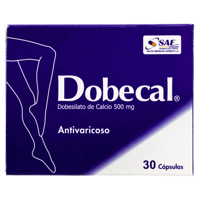 DOBECAL 500 MG X 30 (DOBESILATO DE CALCIO)