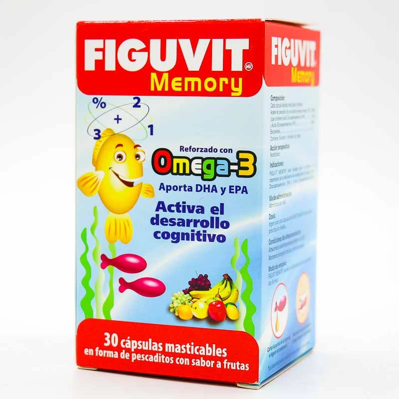 FIGUVIT MEMORY OMEGA3 x30 masticables