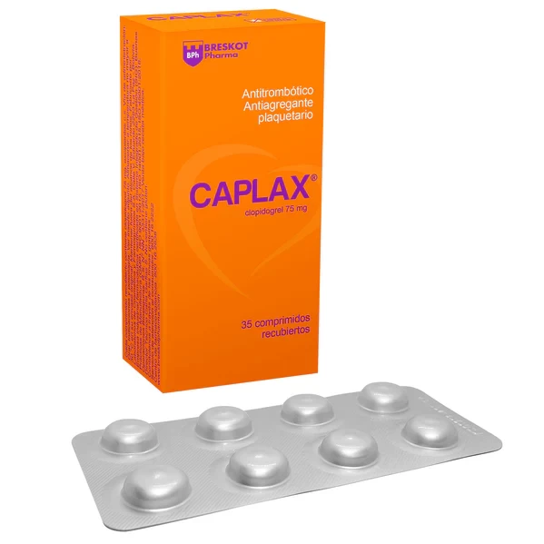 CAPLAX 75 MG(CLOPIDOGREL) X 35 COMP
