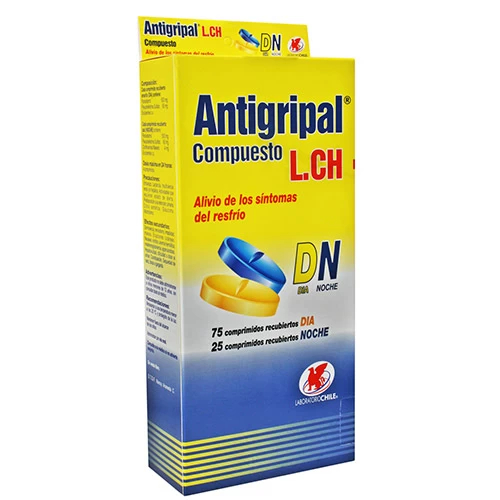 ANTIGRIPAL L.CH. D/N NUEVA FORMULA X 100 COMP