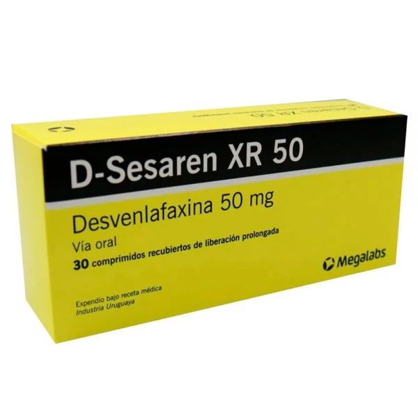 D-SESAREN XR 50MG X 30 (DESVENLAFAXINA)