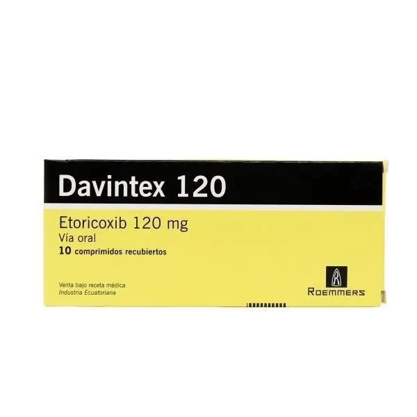 DAVINTEX 120mg (ETORICOXIB) X 30 COMP