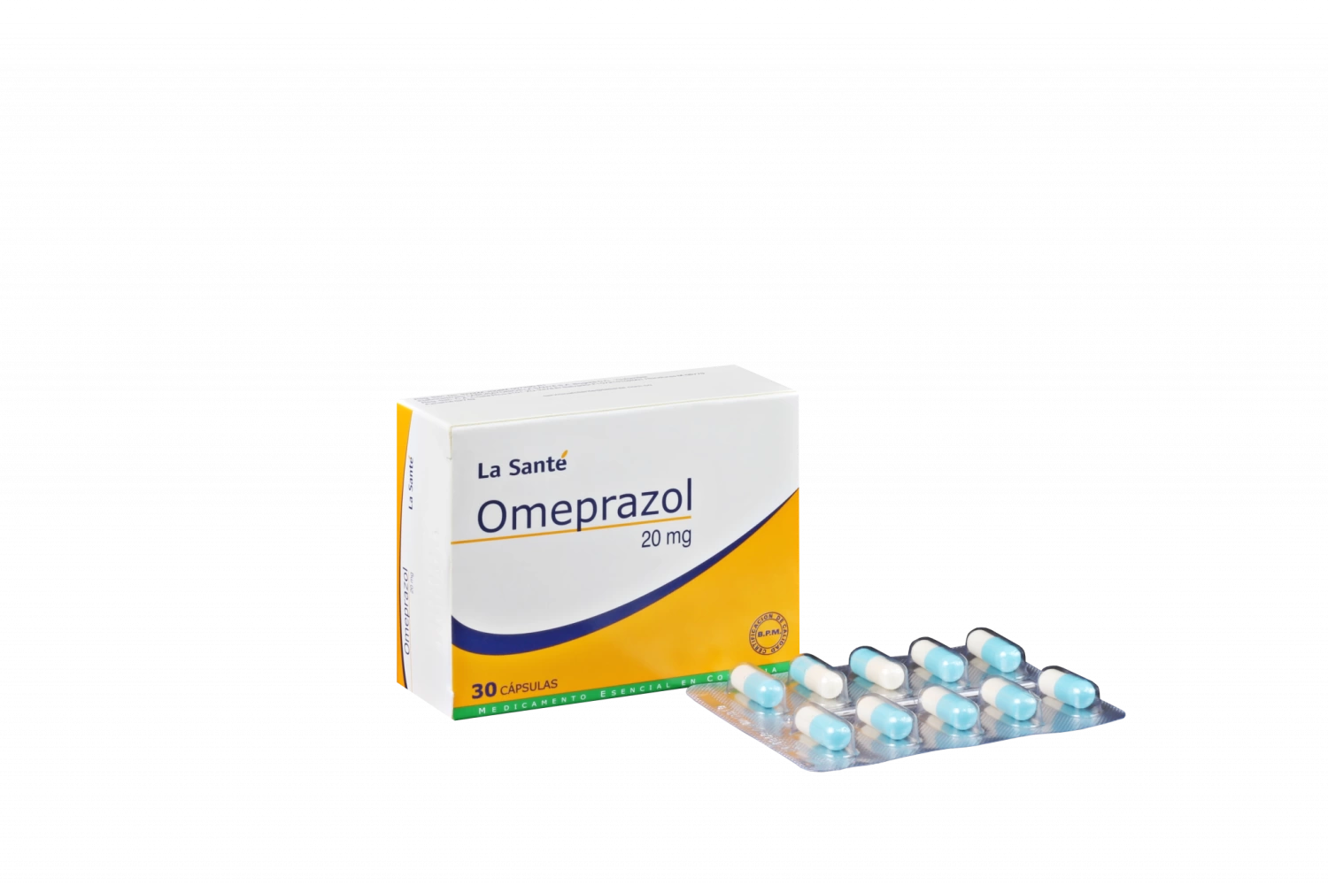 OMEPRAZOL 20 MG X 80 LA SANTE