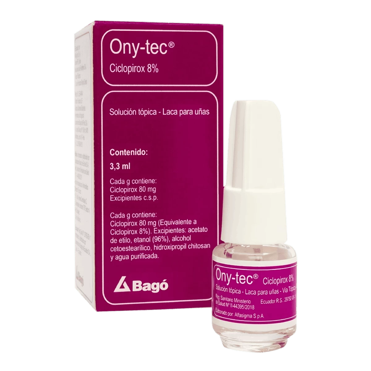 ONY TEC LACA P/UÑAS 3 ML
