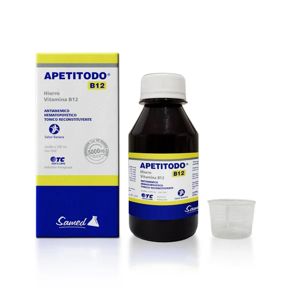 APETITODO B12 240 ML. HIERRO .B12. SULFATO DE COBRE