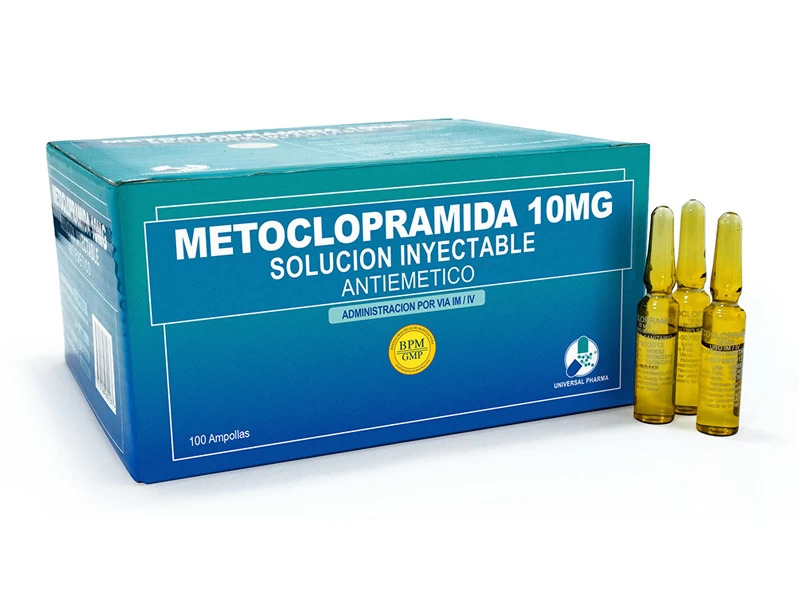 METOCLOPRAMIDA CLORHIDRATO 10 MG/2M (MEDIFARM)