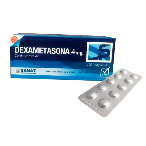DEXAMETASONA 4 MG X 100 TAB SANAT