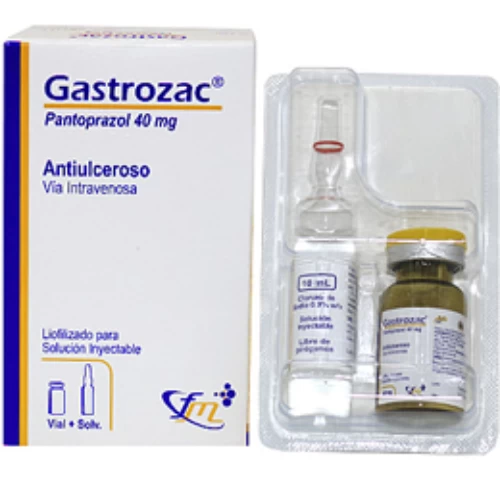 GASTROZAC 40 MG (PANTOPRAZOL) X 1VIAL+SOLV