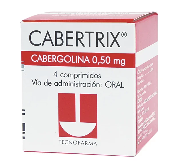CABERTRIX 0,5 MG X 4 - CABERGOLINA
