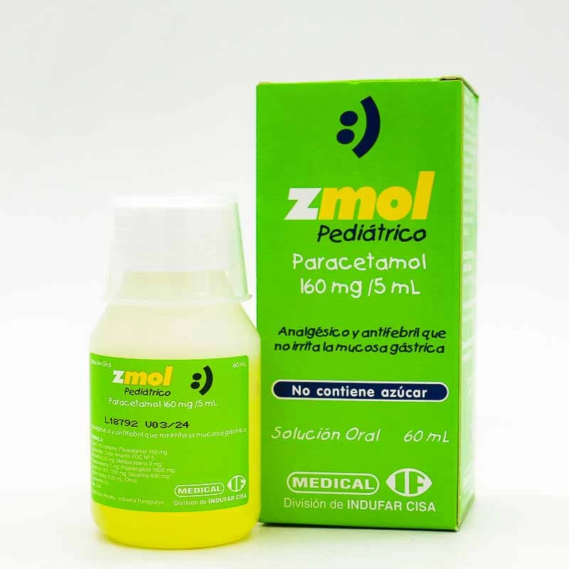 PARACETAMOL 160 MG JARA ( Z-MOL )