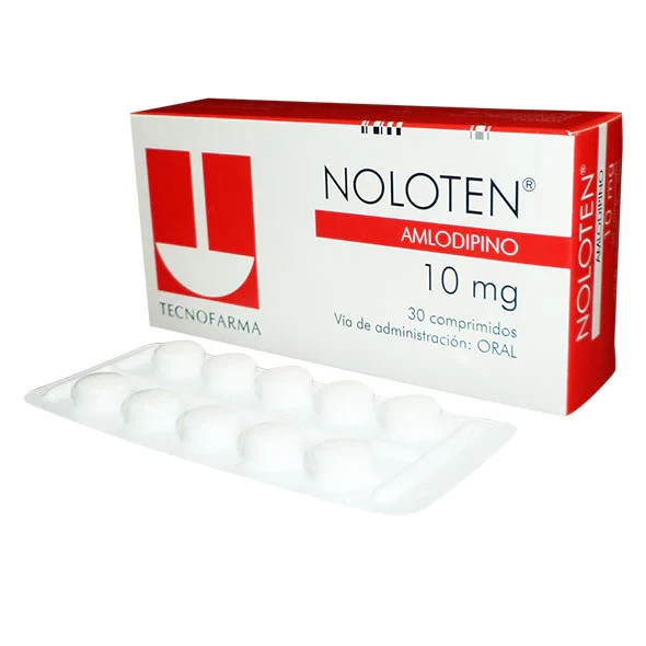NOLOTEN 10 MG X 30-AMLODIPINO