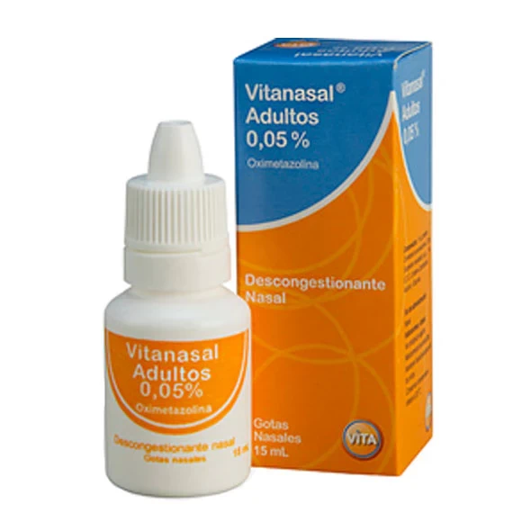 VITANASAL ADULTOS 15 ML. GOTAS /OXIMETAZOLINA 0.05