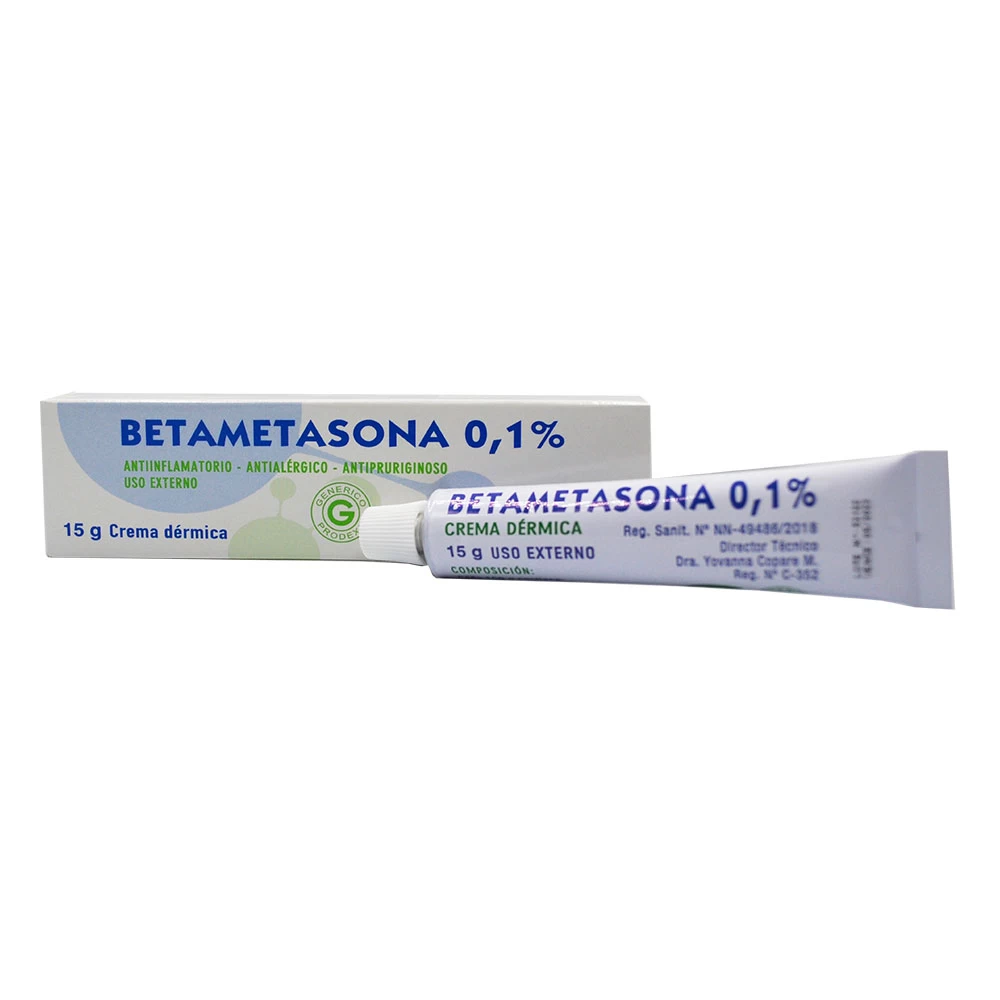 BETAMETASONA 0,1% CREMA 15 GR PRODEXA