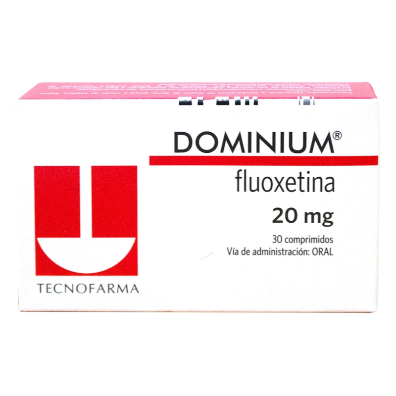 DOMINIUM 20 MG fluoxetina X 30comp.