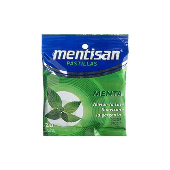 MENTISAN PASTILLAS MENTA SOBRE