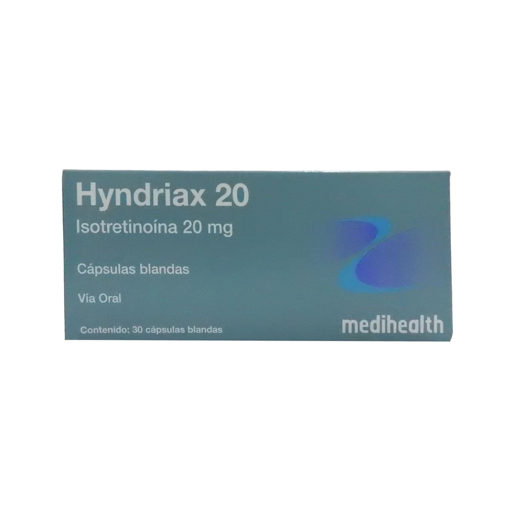 HYNDRIAX 20 ( ISOTRETINOINA 20 MG ) X 30 CAP