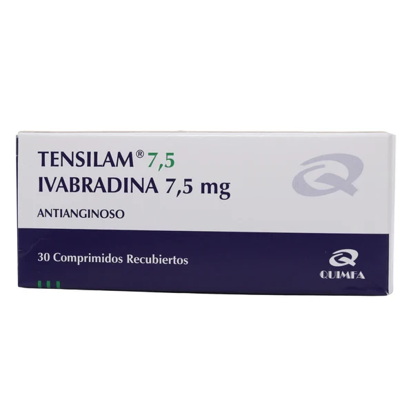 TENSILAM 7.5 MG X 30 IVABRADINA