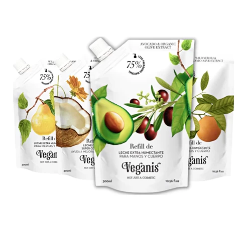 VEGANIS CREMA EXTRA HUMECTANTE X 300 ML REFILL SABOR COCO REF.0482