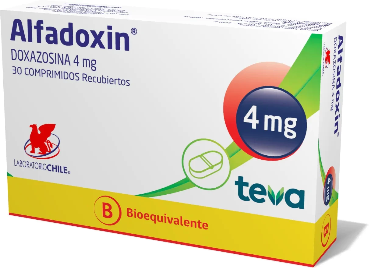 ALFADOXIN 4 MG X 30 (DOXAZOSINA)