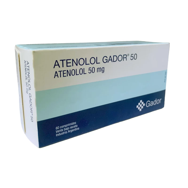 ATENOLOL GADOR 50 MG X 60