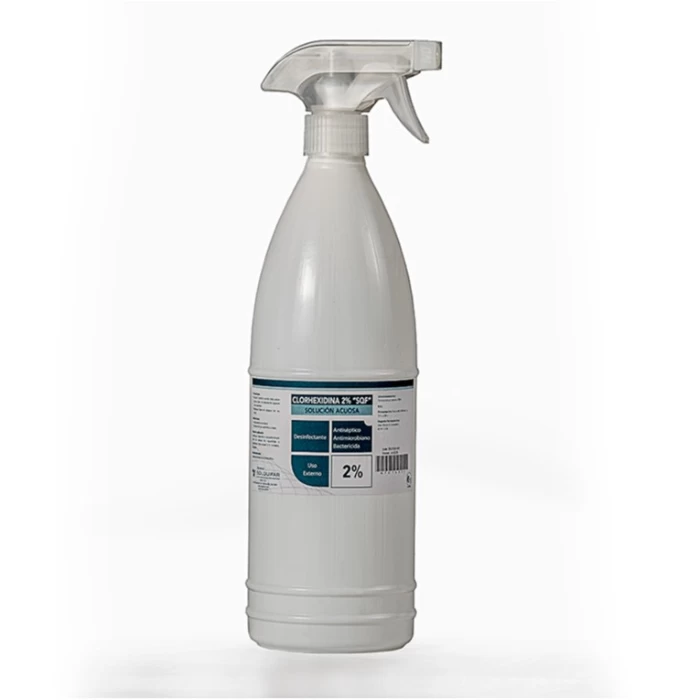 CLORHEXIDINA 2% X 1 LITRO SOL.