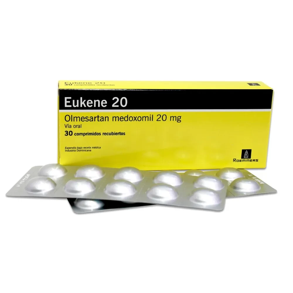 EUKENE 20 MG ( OLMESARTAN MEDOXOMIL 20 MG ) X 30 COMP