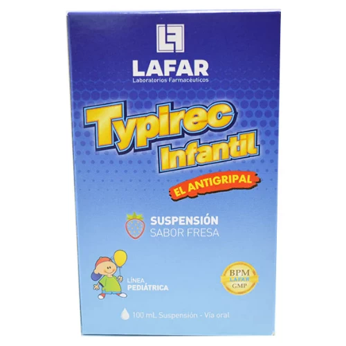 TYPIREC INFANTIL SABOR FRESA X 100 ML