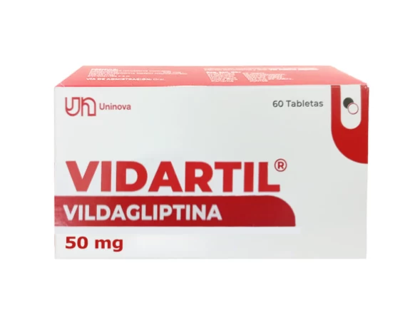 VIDARTIL  50 MG MG X 60 TAB (VILDAGLIPTINA)