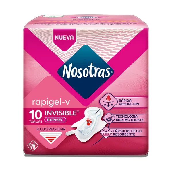 NOSOTRAS INVISIBLE RAPIGEL X 10