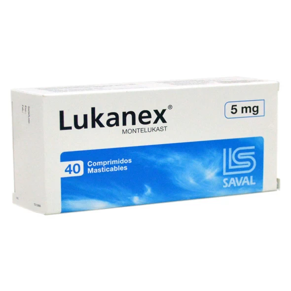 LUKANEX 5MG (MONTELUKAST) X 40