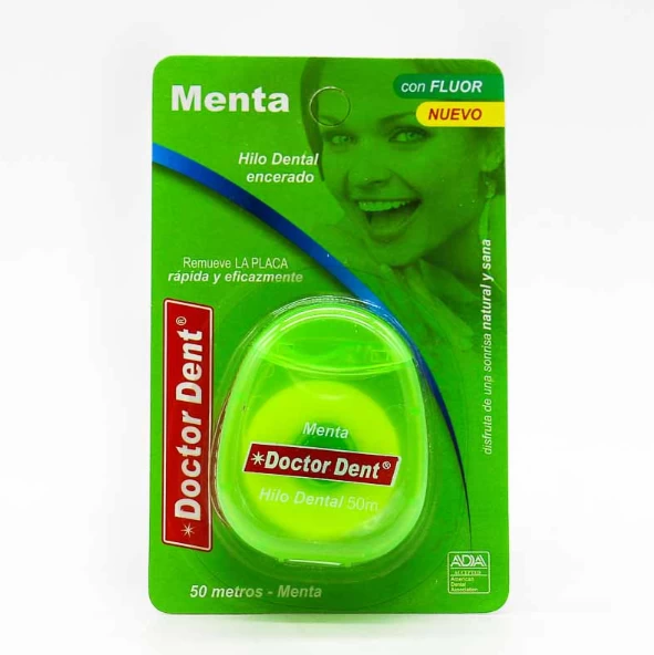 PECERA DOCTOR DENT HILO DENTAL SURTIDO X24 UNIDADES