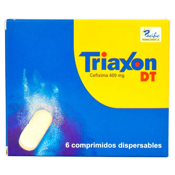 TRIAXON DT 400 MG X 6