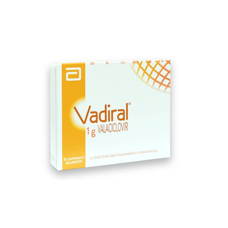 VADIRAL 1 MG X 5 (Valaciclovir)