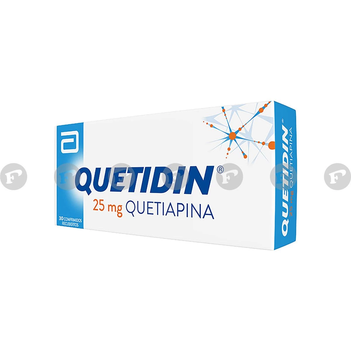 QUETIDIN 25 MG X 30 -QUETIAPINA