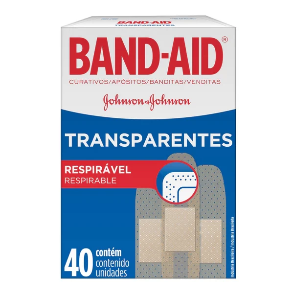 CURITAS BAND AID TRANSPARENTES X 40
