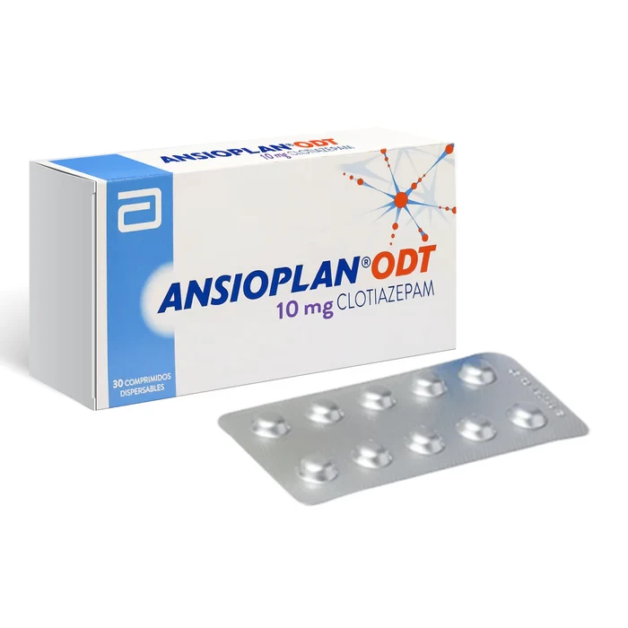 ANSIOPLAN ODT 10 MG ( CLOTIAZEPAM) X 30 COMP