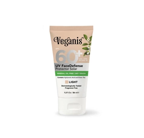 VEGANIS PROTECTOR SOLAR FPS 60 COLOR LIGHT X 36 ML REF. 6255