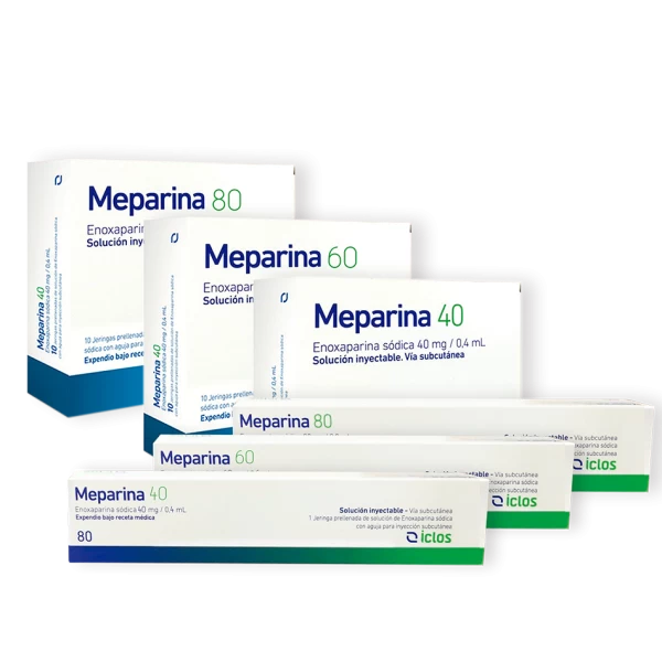 MEPARINA 80 MG X 1 JERINGA PRELLENADA ENOXAPARINA