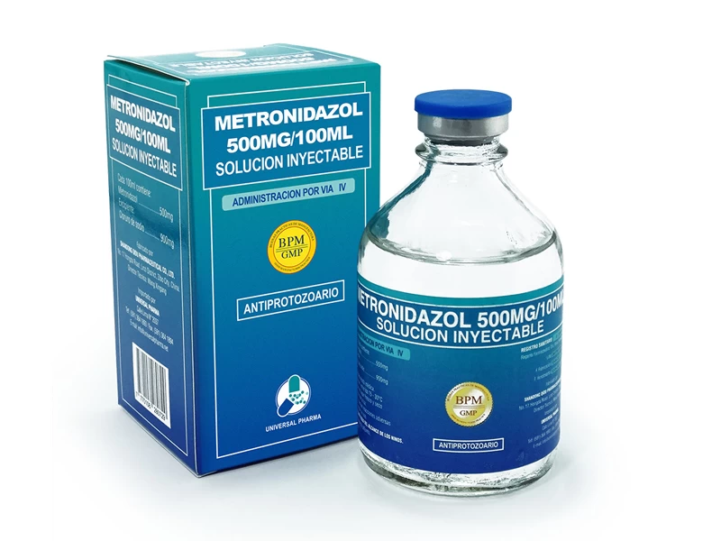 METRONIDAZOL 500MG/100ML SOL. INY UNIVERSAL PHARMA
