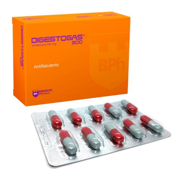 DIGESTOGAS 300 MG X 30