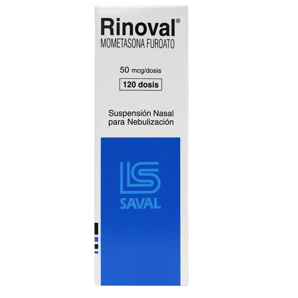 RINOVAL SPRAY.NASAL 50 MG 120 DOSIS MOMETASONA