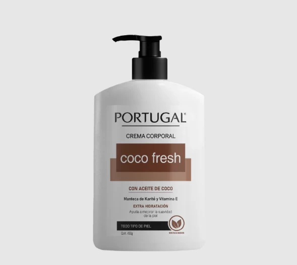 CREMA CORPORAL COCO FRESH  CON ACEITE DE COCO X 450 GR